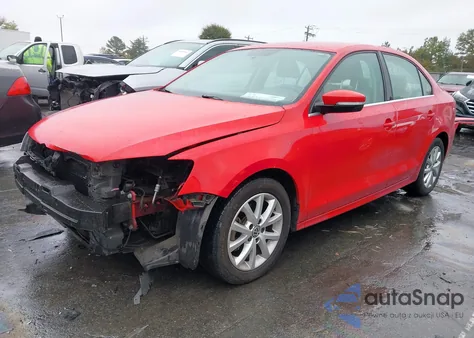 2013 Volkswagen Jetta 2.5L Se из США, поврежденный, VIN 3VWDX7AJ1DM367342